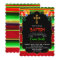 Baptism fiesta party invitation