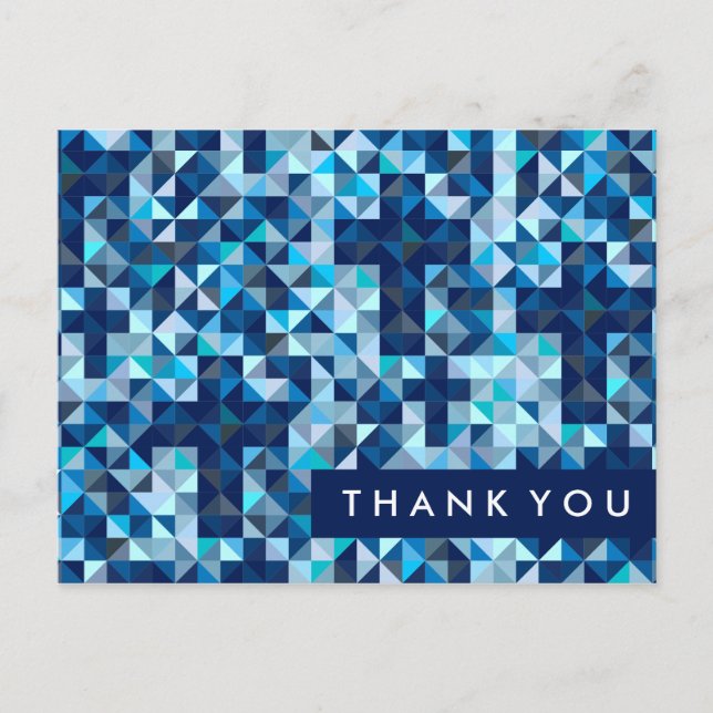 Baptism First Communion Confirmation Thank You Postcard (Front)