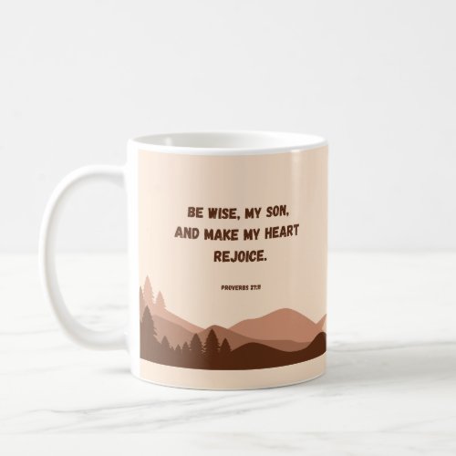 Baptism Gift JW Mug Scripture Bible Verse For Him