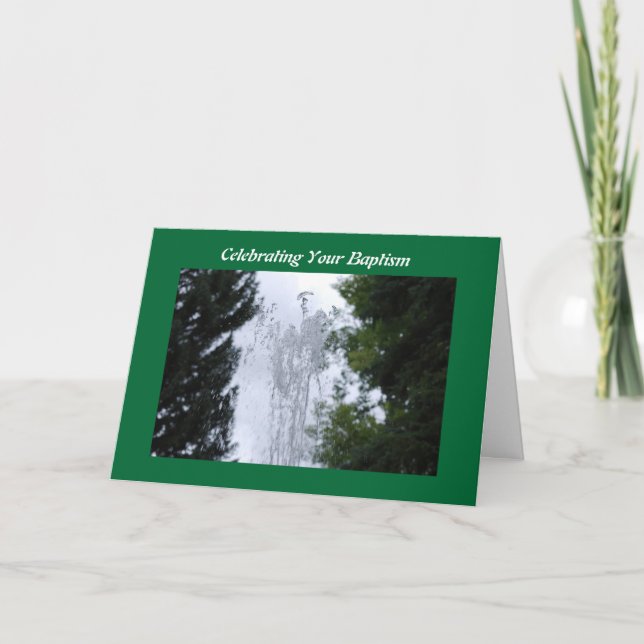 Baptism Holiday Card (Front)