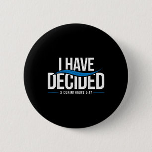 Baptism I Have Decided Baptized _1  Button