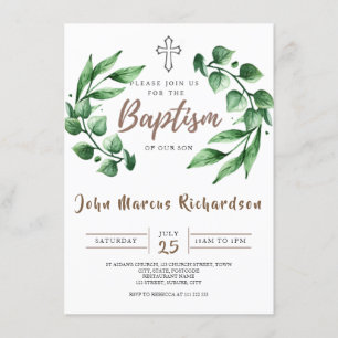 Baptism invitation