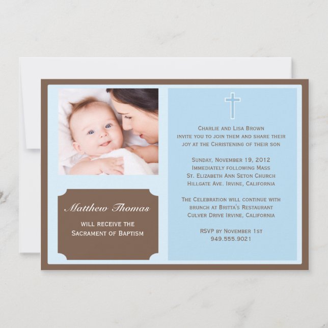 Baptism Invitation (Front)