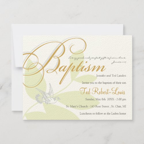 Baptism Invitation