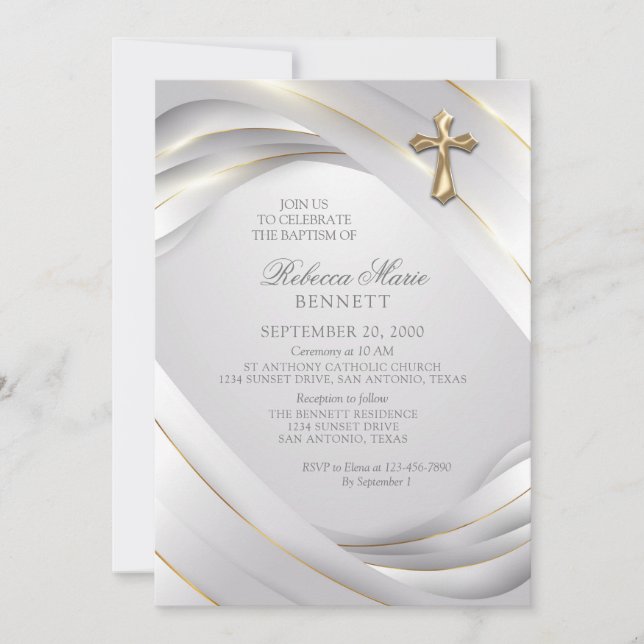 Baptism Invitation (Front)