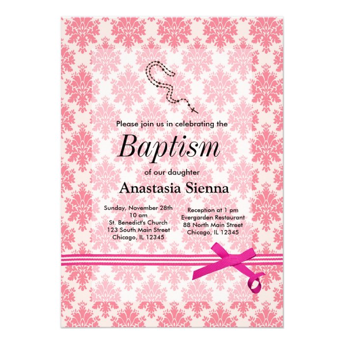 Baptism Invitation