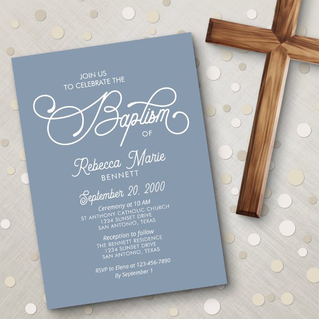 Baptism Invitation (Creator Uploaded)