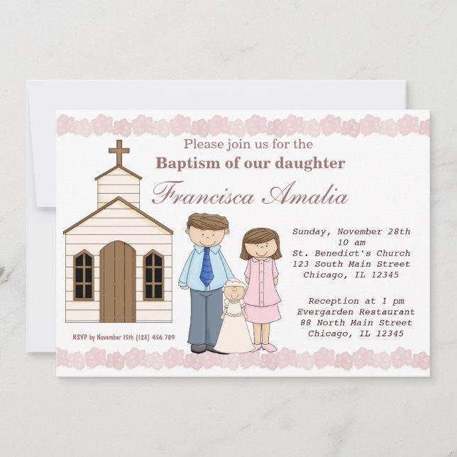 Baptism Invitation (Front)