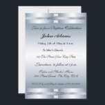 Baptism Invitation  Blue<br><div class="desc">Baptism Invitation  Blue</div>