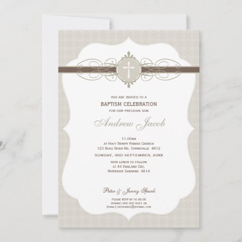 BAPTISM INVITE :: immaculate 7P