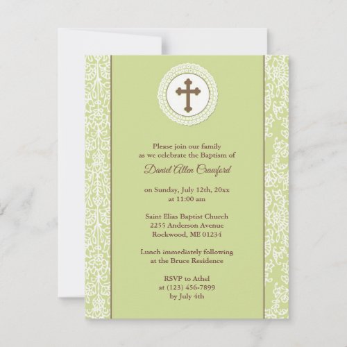 Baptism Invitation