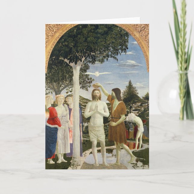 Baptism of Christ Card (Front)