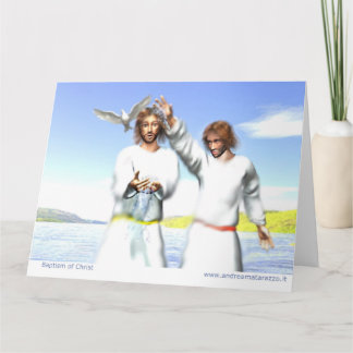 Baptism of Christ  Card