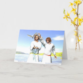 Baptism of Christ  Card