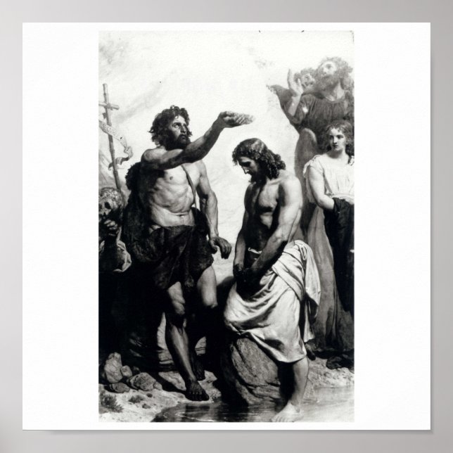 Baptism of Christ. circa 1879 Poster (Front)