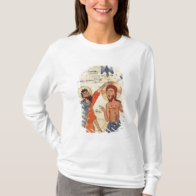 Baptism of Christ, from a Gospel T-Shirt (Front)