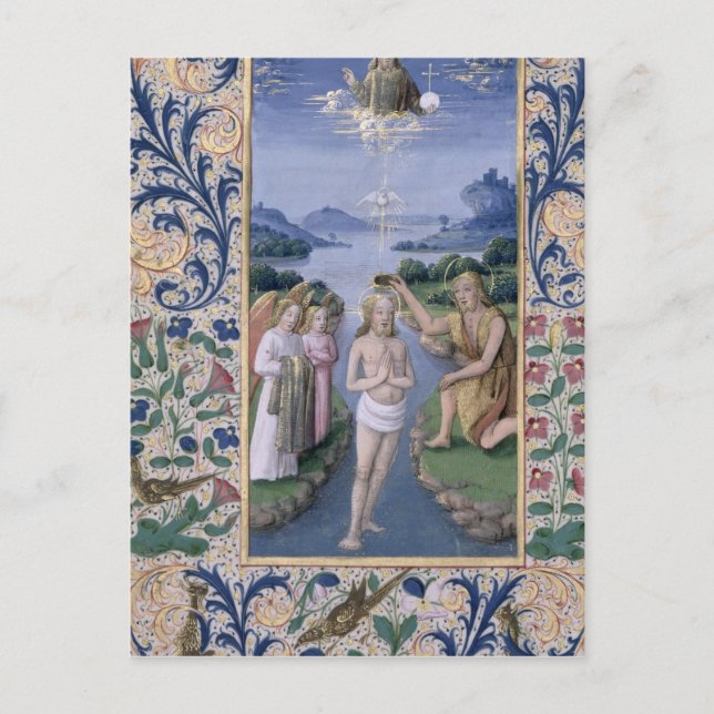 Baptism of Christ Postcard (Front)