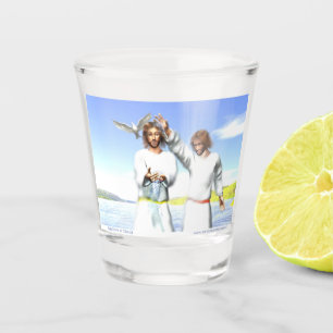 Baptism of Christ Shot Glass