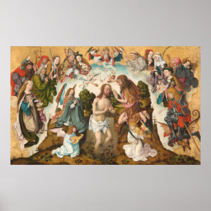 Baptism of Christ - St Bartholomew Fine Art Poster
