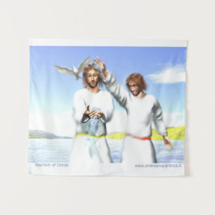 Baptism of Christ Tapestry