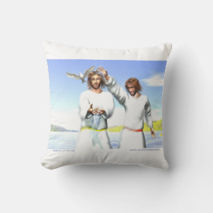 Baptism of Christ   Throw Pillow