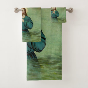 Baptism of Jesus Christ Bath Towel Set
