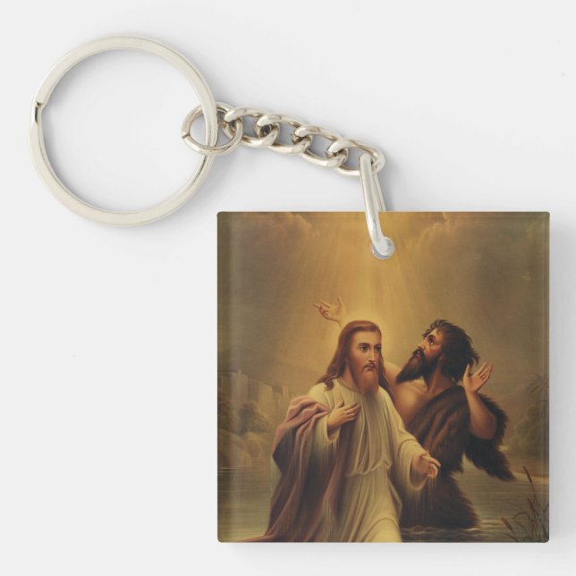 Baptism of Jesus Christ Keychain (Front)