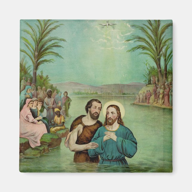 Baptism of Jesus Christ Magnet (Front)