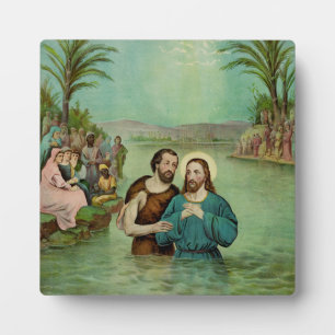 Baptism of Jesus Christ Plaque