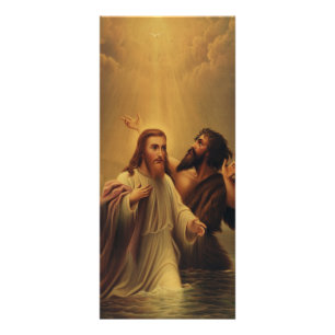 Baptism of Jesus Christ Rack Card