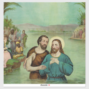 Baptism of Jesus Christ Sticker