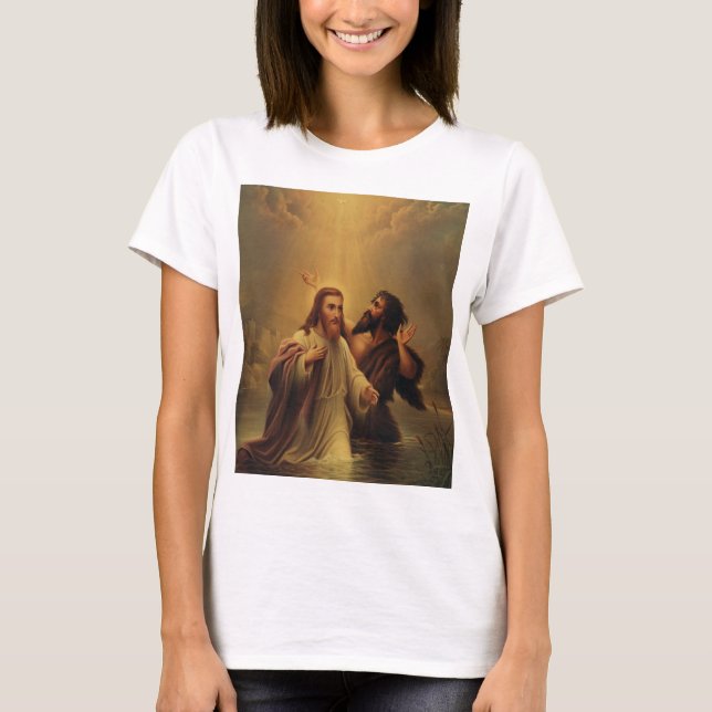 Baptism of Jesus Christ T-Shirt (Front)