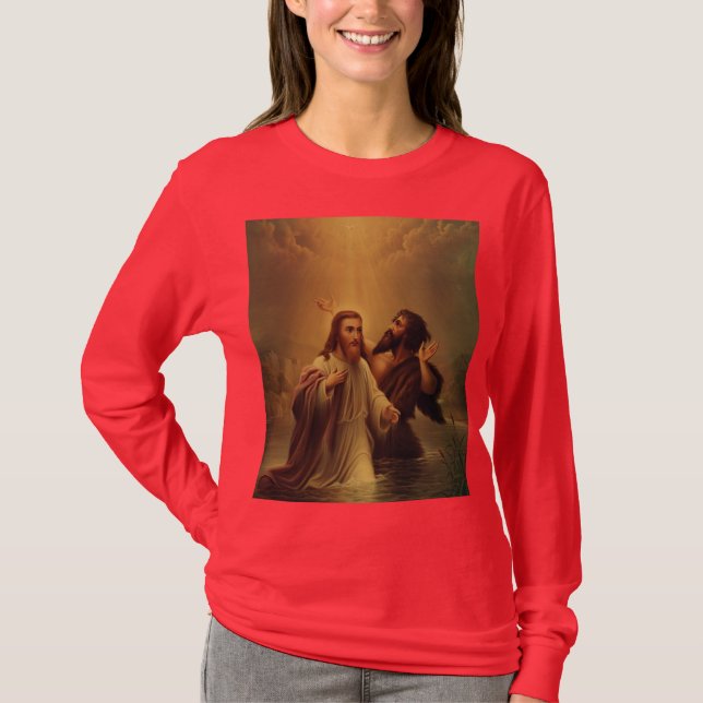 Baptism of Jesus Christ T-Shirt (Front)