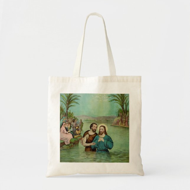 Baptism of Jesus Christ Tote Bag (Front)