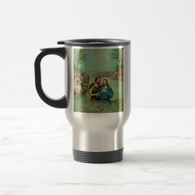 Baptism of Jesus Christ Travel Mug (Left)
