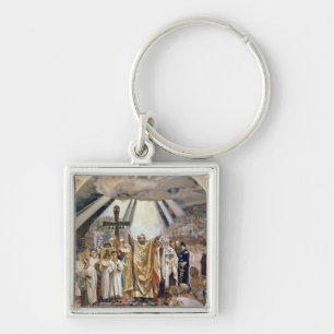 Baptism of Rus, 1885-96 Keychain