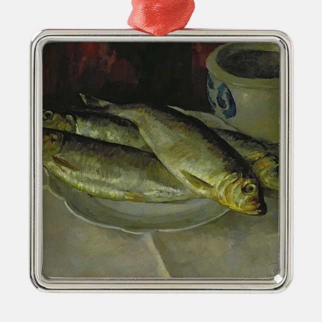 Baptism of the Chamberlains Metal Ornament (Front)