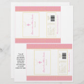 Baptism or 1st Communion  |  Candy Wrappers (Front/Back)