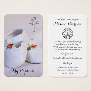 Baptism Prayer   Little Shoes