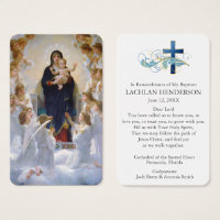 Baptism Prayer | Virgin & Angels