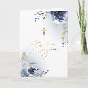 Baptism thank you Card