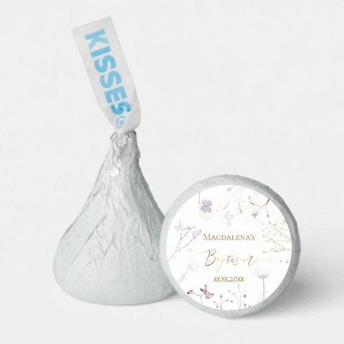 Baptism wildflowers hersheys kisses