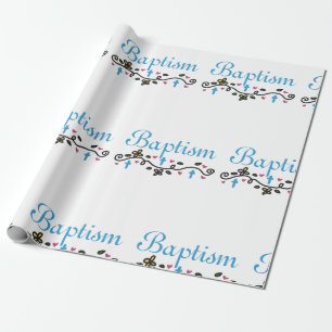 Baptism Wrapping Paper