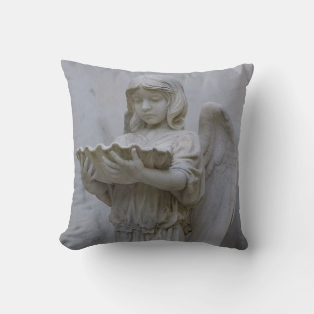 Baptismal Angel (side view) Pillow (Front)