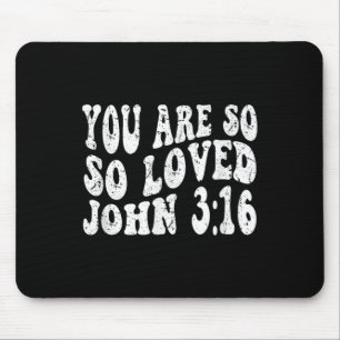 Baptized In Christ 2025 Catholic Baptism Jesus God Mouse Pad