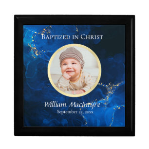 Baptized in Christ Orthodox Baptism Keepsake Gift Box