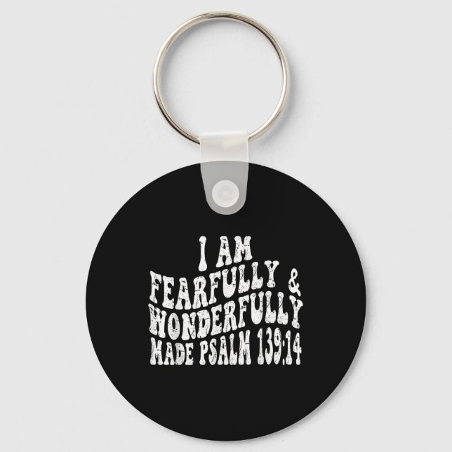 Baptized In Jesus Name Acts 2.38 Baptized In Chris Keychain (Front)