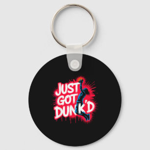 Baptized Jesus Just Got Dunked Baptism  Keychain