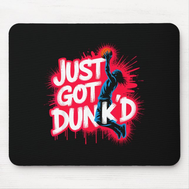 Baptized Jesus Just Got Dunked Baptism  Mouse Pad (Front)