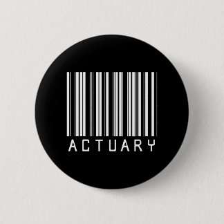 BAR ACTUARY DARK PINBACK BUTTON
